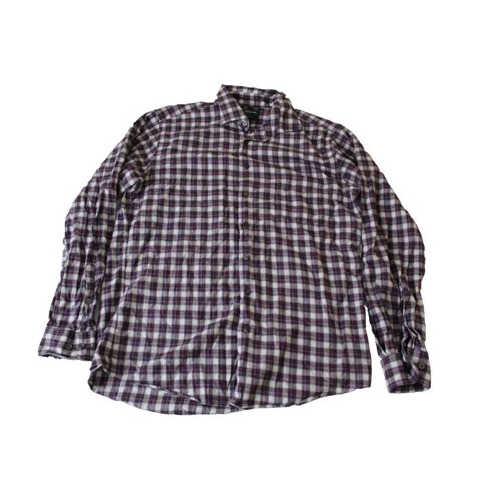 Rodd & Gunn Mens L Plaid Button‎ Down Long Sleeve Shirt